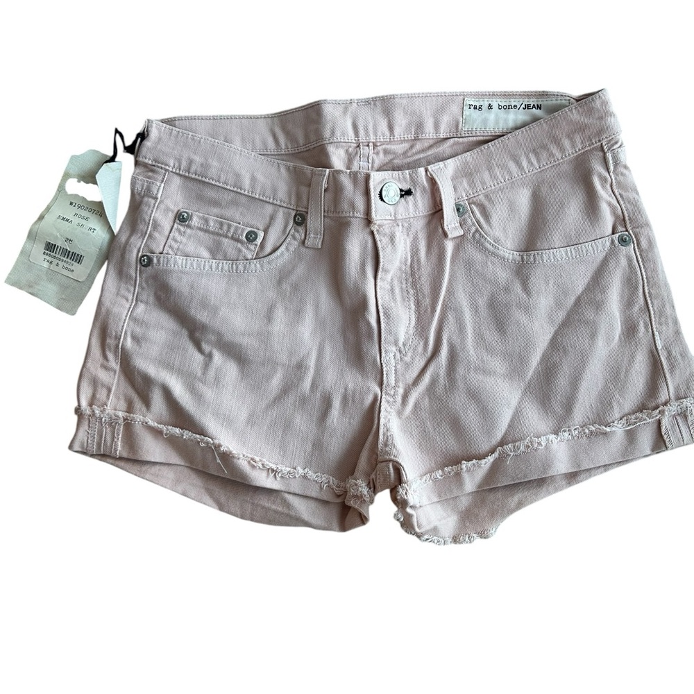 NWT - Light Pink Rag & Bone Shorts - Size 28